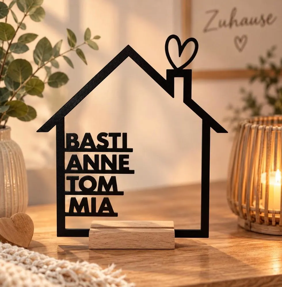 Haus mit Namen